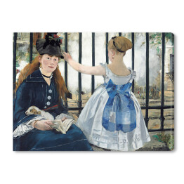 Obraz na płótnie Edouard Manet "Kolej" - reprodukcja