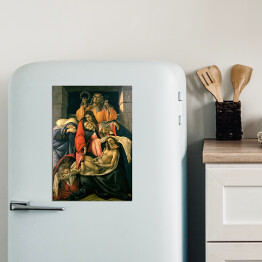 Magnes dekoracyjny Sandro Botticelli "Lament nad zmarłym Chrystusem" - reprodukcja