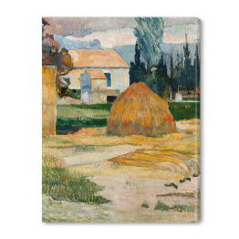 Obraz na płótnie Paul Gauguin Krajobraz w pobliżu Arles. Reprodukcja