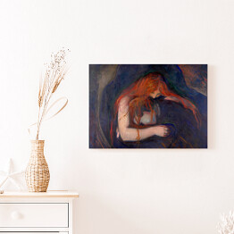 Obraz na płótnie Edvard Munch Wampir Reprodukcja obrazu