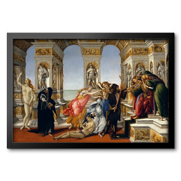 Obraz w ramie Sandro Botticelli "Oszczerstwo według Apellesa" - reprodukcja