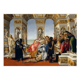 Plakat Sandro Botticelli "Oszczerstwo według Apellesa" - reprodukcja
