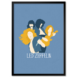 Plakat w ramie Zespoły - Led Zeppelin