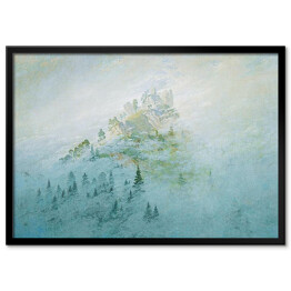 Plakat w ramie Caspar David Friedrich "Morning mist in the mountains"