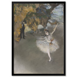 Plakat w ramie Edgar Degas "Balet" - reprodukcja