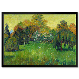 Plakat w ramie Vincent van Gogh Ogród Poety. Reprodukcja