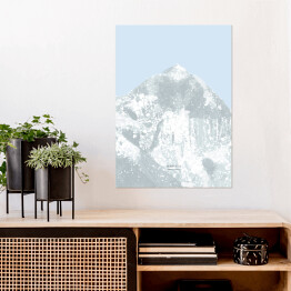 Plakat samoprzylepny Makalu - szczyty górskie