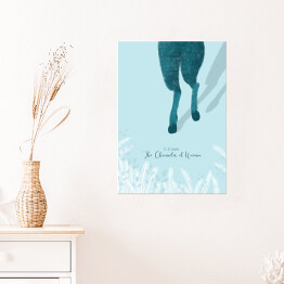 Plakat samoprzylepny "Opowieści z Narnii" - ilustracja