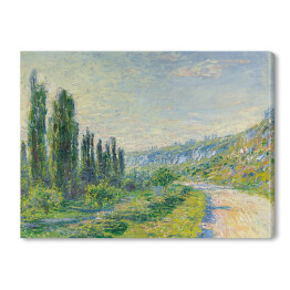Obraz na płótnie Claude Monet "Droga w Vetheuil" - reprodukcja