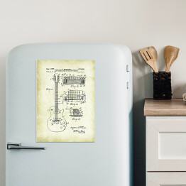 Magnes dekoracyjny T. M. McCarty - patenty na rycinach vintage