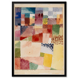 Plakat w ramie Paul Klee Motif from Hammamet Reprodukcja obrazu