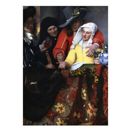 Plakat Jan Vermeer Stręczycielka Reprodukcja