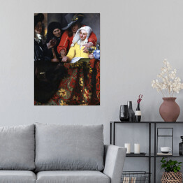 Plakat Jan Vermeer Stręczycielka Reprodukcja