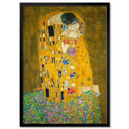 Plakat w ramie Gustav Klimt "Pocałunek" - reprodukcja