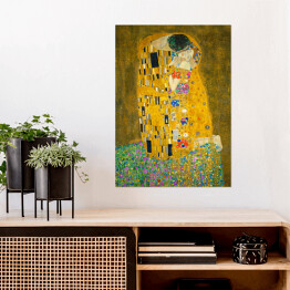 Plakat Gustav Klimt "Pocałunek" - reprodukcja
