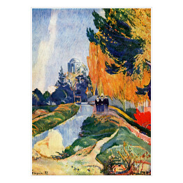 Plakat Paul Gauguin Les Alyscamps. Reprodukcja