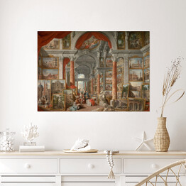 Plakat samoprzylepny Giovanni Paolo Pannini "Modern Rome"