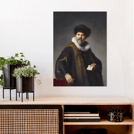 Plakat samoprzylepny Rembrandt "Nicolae Ruts" - reprodukcja