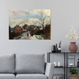 Plakat Camille Pissarro "Wzgórze nad Norwood" - reprodukcja
