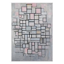 Plakat samoprzylepny Piet Mondriaan "Composition no. IV"