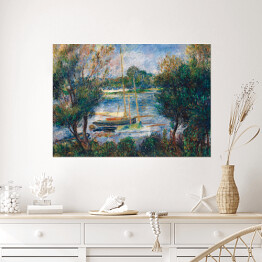Plakat Auguste Renoir "Sekwana w Argenteuil" - reprodukcja