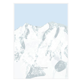Plakat samoprzylepny Nanga Parbat - szczyty górskie