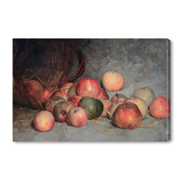Obraz na płótnie Edouard Manet "Martwa natura z jablkami" - reprodukcja