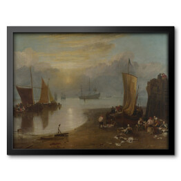 Obraz w ramie William Turner "Wschodzące słońce" - reprodukcja